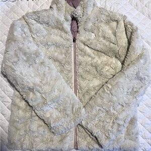 The North Face Cream / Lavender Reversible Jacket